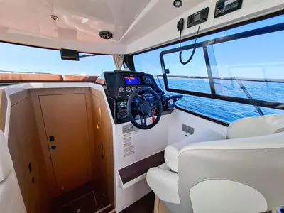 Galley of Kavi, a Kavi 9 motorboat at Grad Pula, Croatia