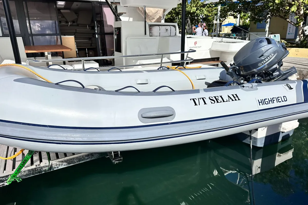 Selah, a Fountaine Pajot FP 44 Maestro catamaran at Road Town, British Virgin Islands