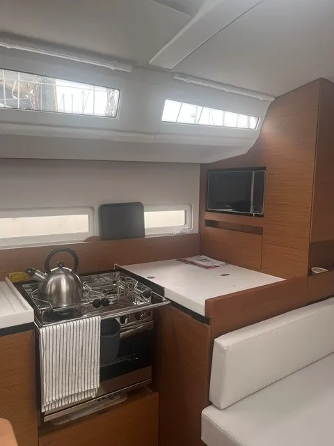 Kairos, a Jeanneau Sun Odyssey 410 sailboat at Marseille, France