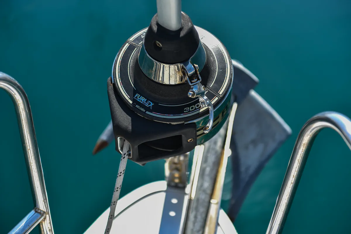 Chill Bill, a Bavaria Cruiser 41 sailboat at Zadar, Croatia