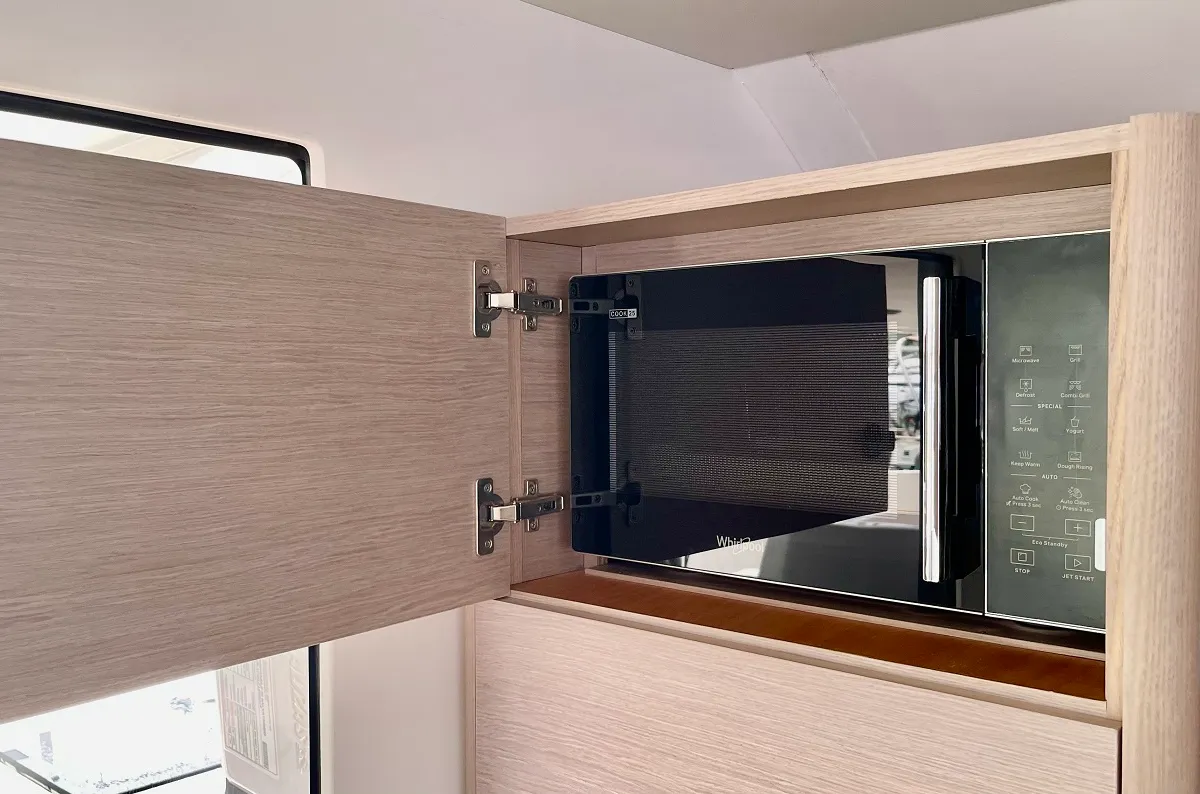 Galley of Mojito, a Dufour 48 Catamaran catamaran at Pirovac, Croatia