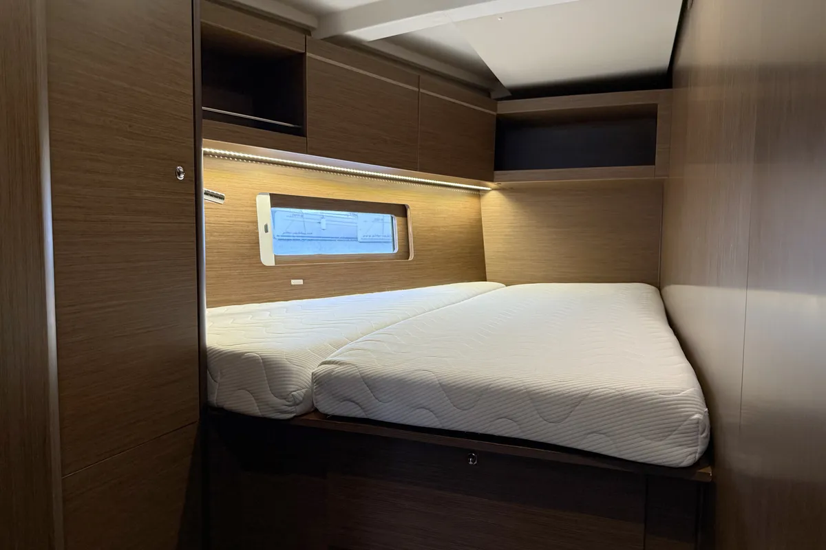 Cabin on Momo, a Beneteau Oceanis 46.1 sailboat at Grad Pula, Croatia