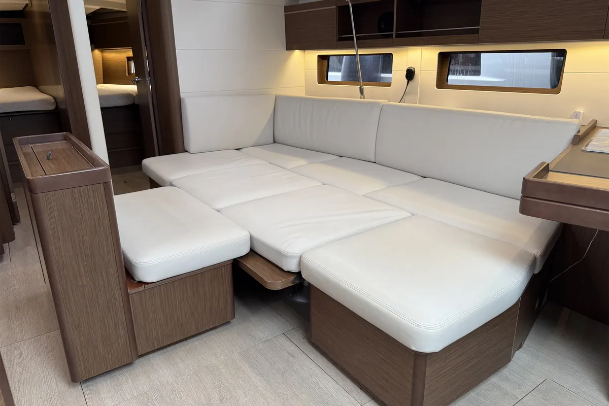 Galley of Momo, a Beneteau Oceanis 46.1 sailboat at Grad Pula, Croatia