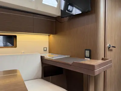 Galley of Momo, a Beneteau Oceanis 46.1 sailboat at Grad Pula, Croatia
