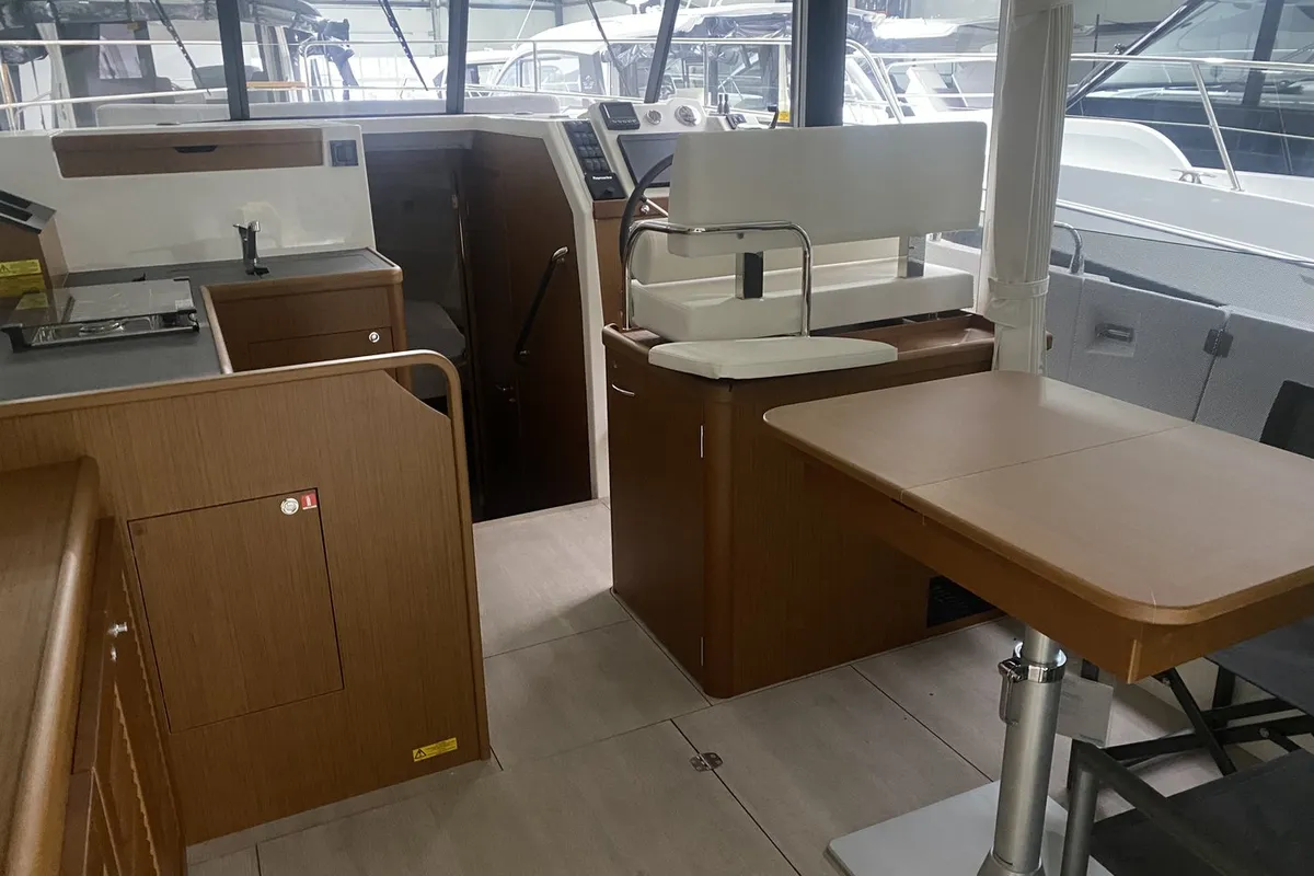 Fritz, a Beneteau Swift Trawler 35 motorboat at Grad Pula, Croatia