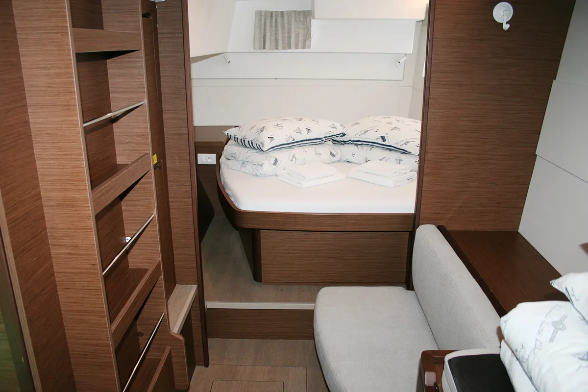 Cabin on The Dove , a Lagoon 40 catamaran at Dubrovnik, Croatia