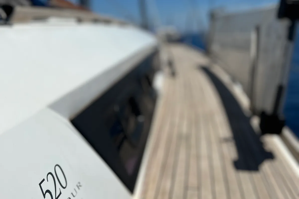 Notus, a Dufour 520 GL sailboat at Primošten, Croatia