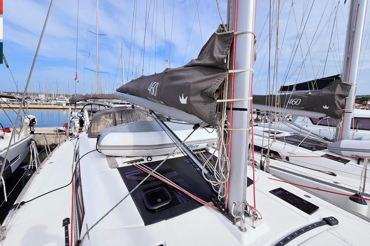 Rubato, a Dufour 460 GL sailboat at Kaštela, Croatia