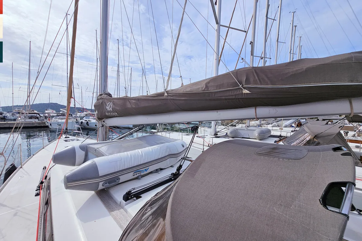 Rubato, a Dufour 460 GL sailboat at Kaštela, Croatia