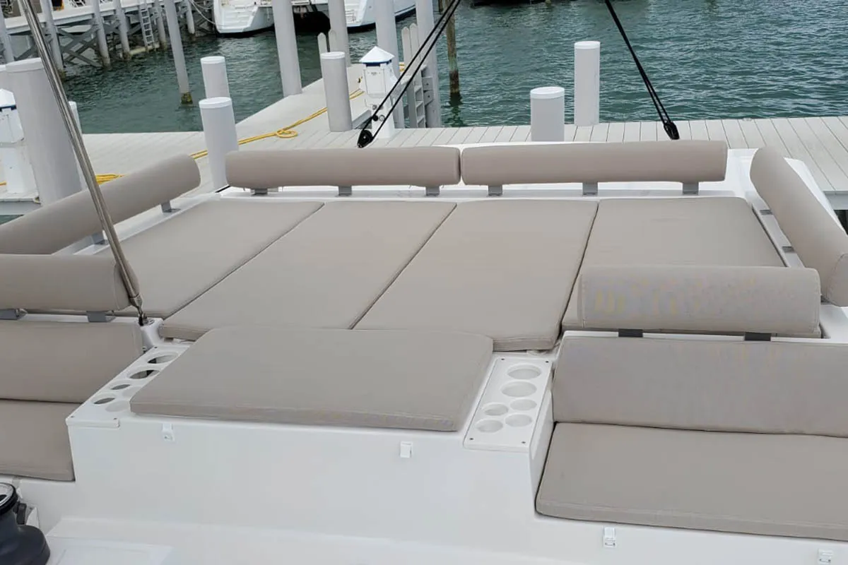 Gabrielle Marie, a Bali Catspace OW catamaran at Central Abaco, Bahamas