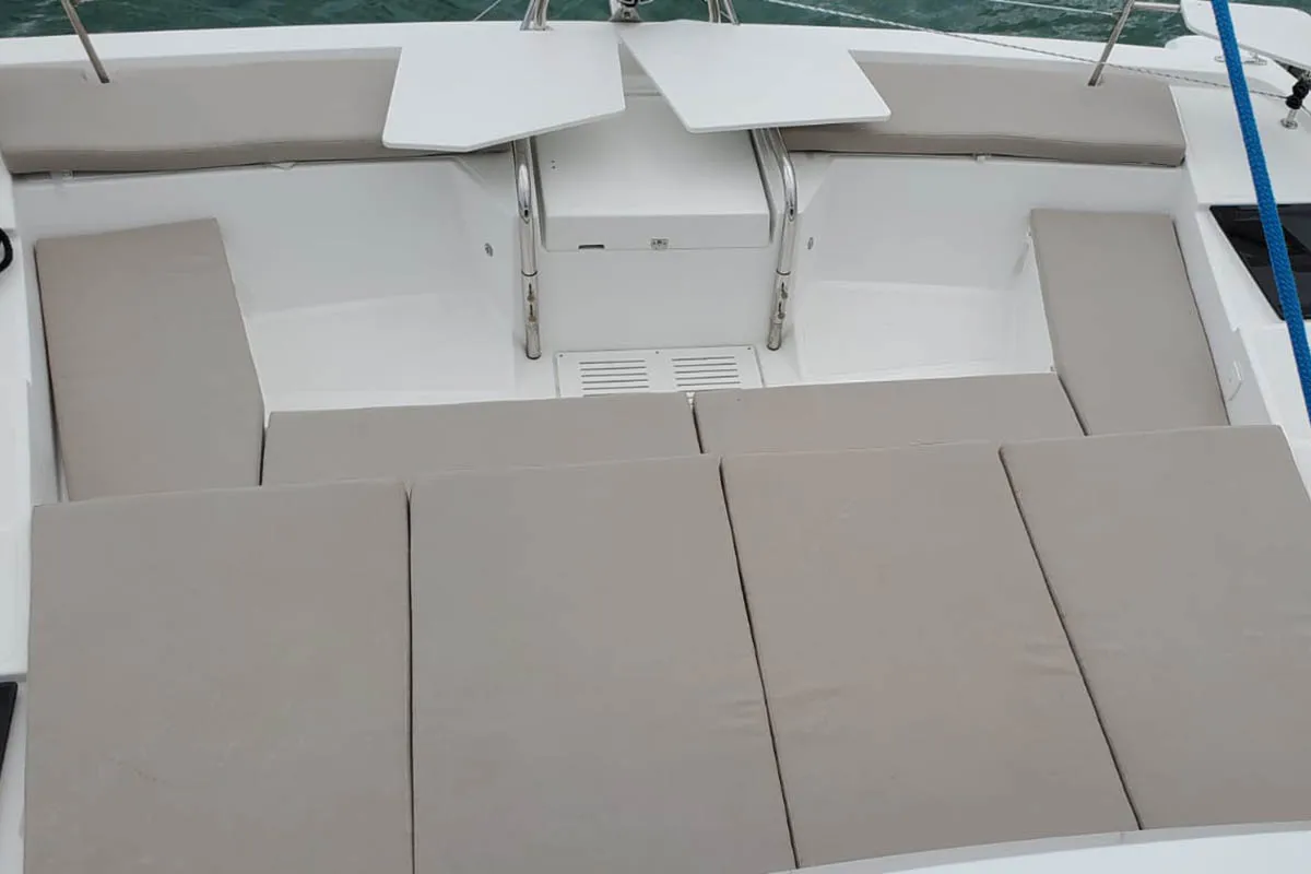 Gabrielle Marie, a Bali Catspace OW catamaran at Central Abaco, Bahamas