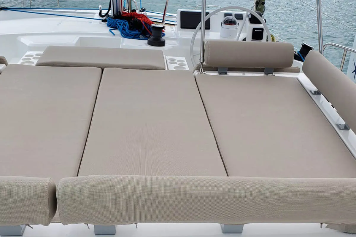 Gabrielle Marie, a Bali Catspace OW catamaran at Central Abaco, Bahamas