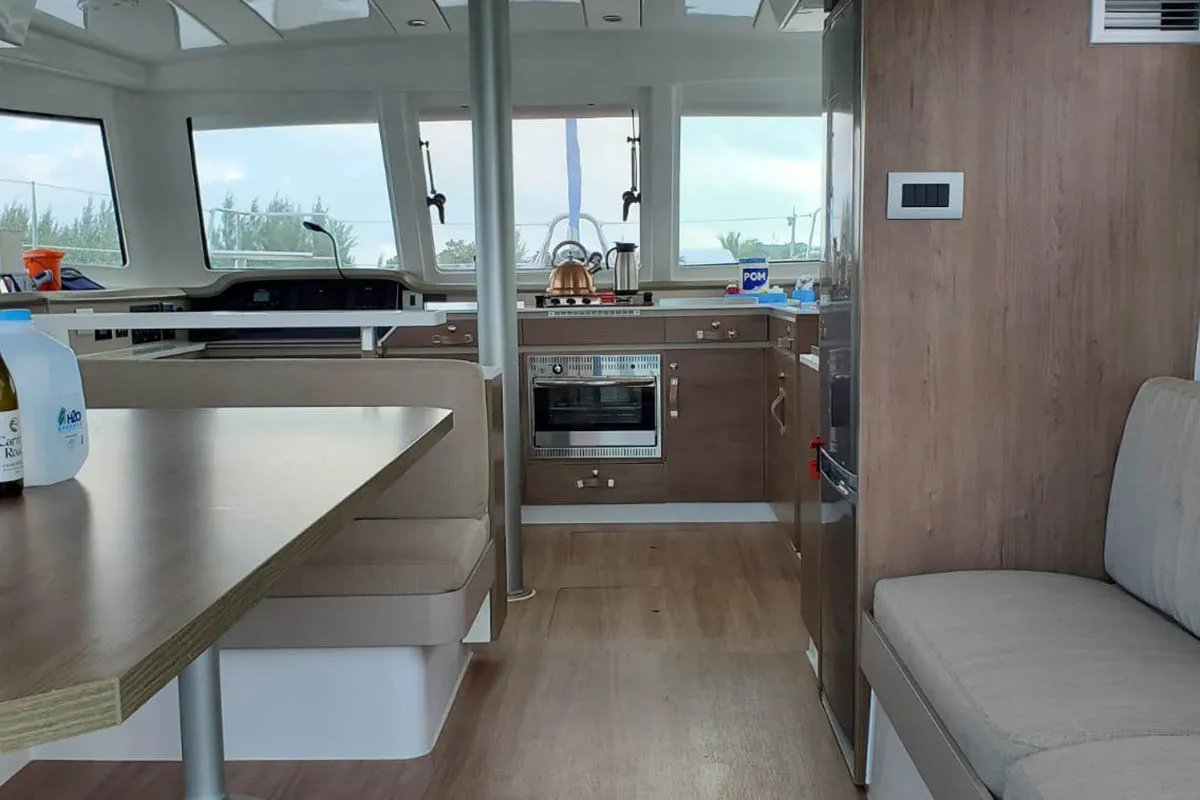 Gabrielle Marie, a Bali Catspace OW catamaran at Central Abaco, Bahamas
