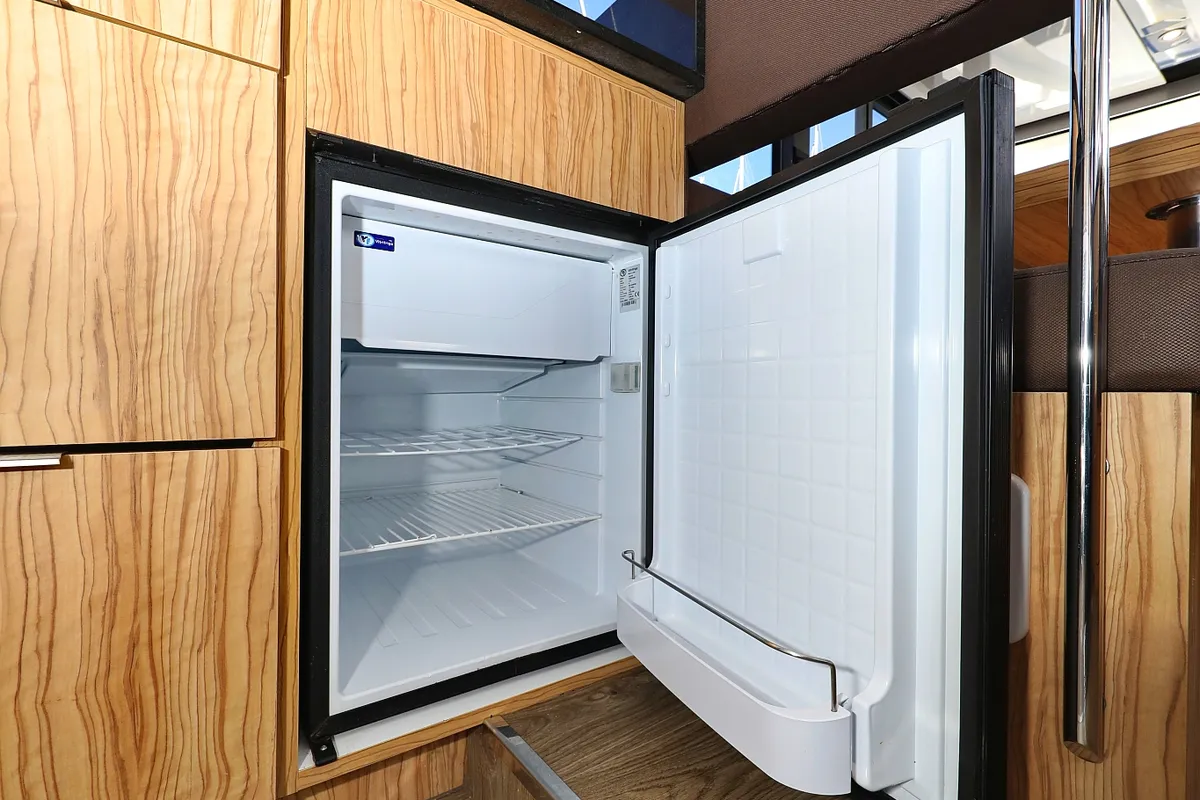Galley of Fortuna, a Cobra Yachts Seamaster 45 motor yacht at Grad Trogir, Croatia