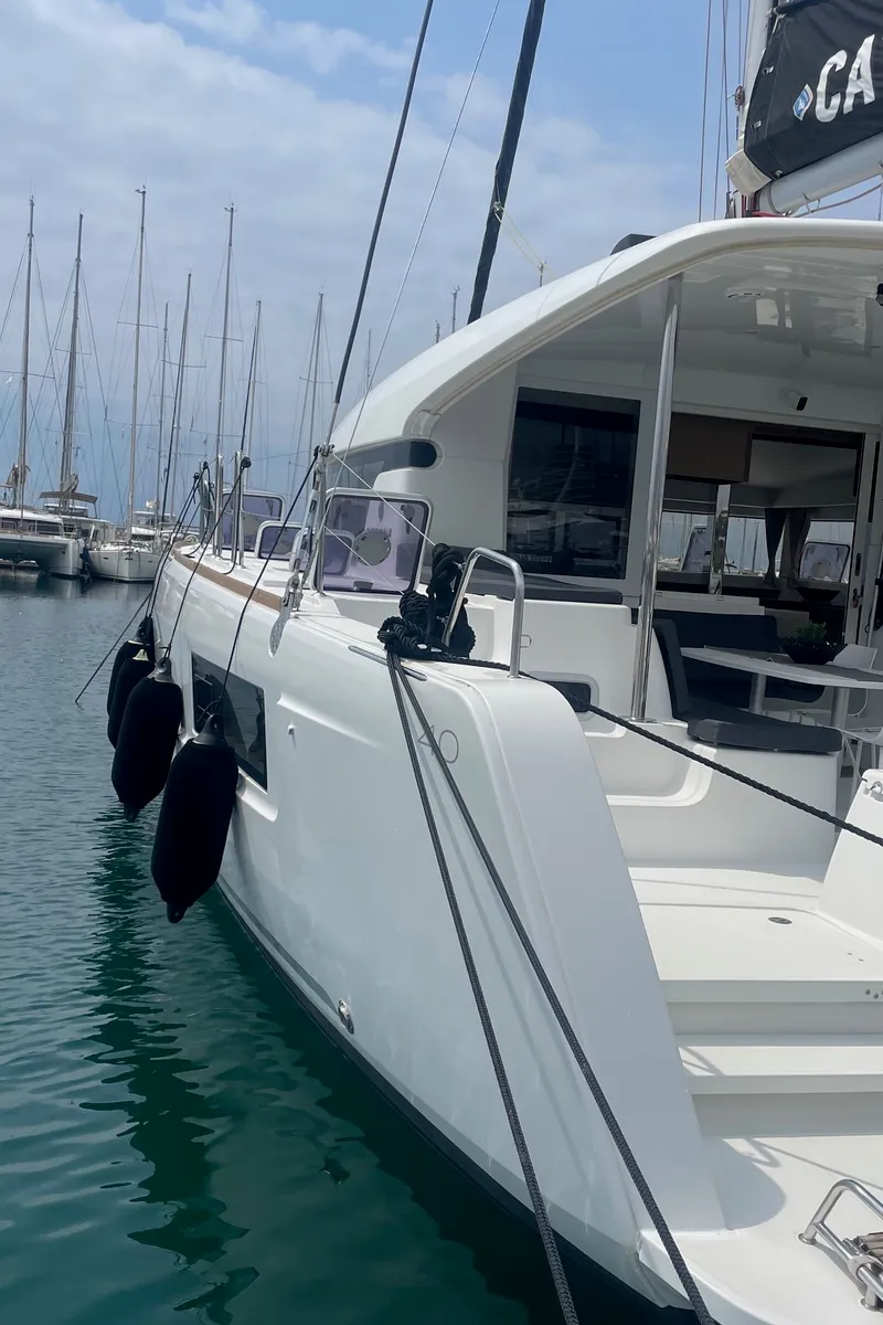 CATALINA, a Lagoon 40 catamaran at Athens, Greece