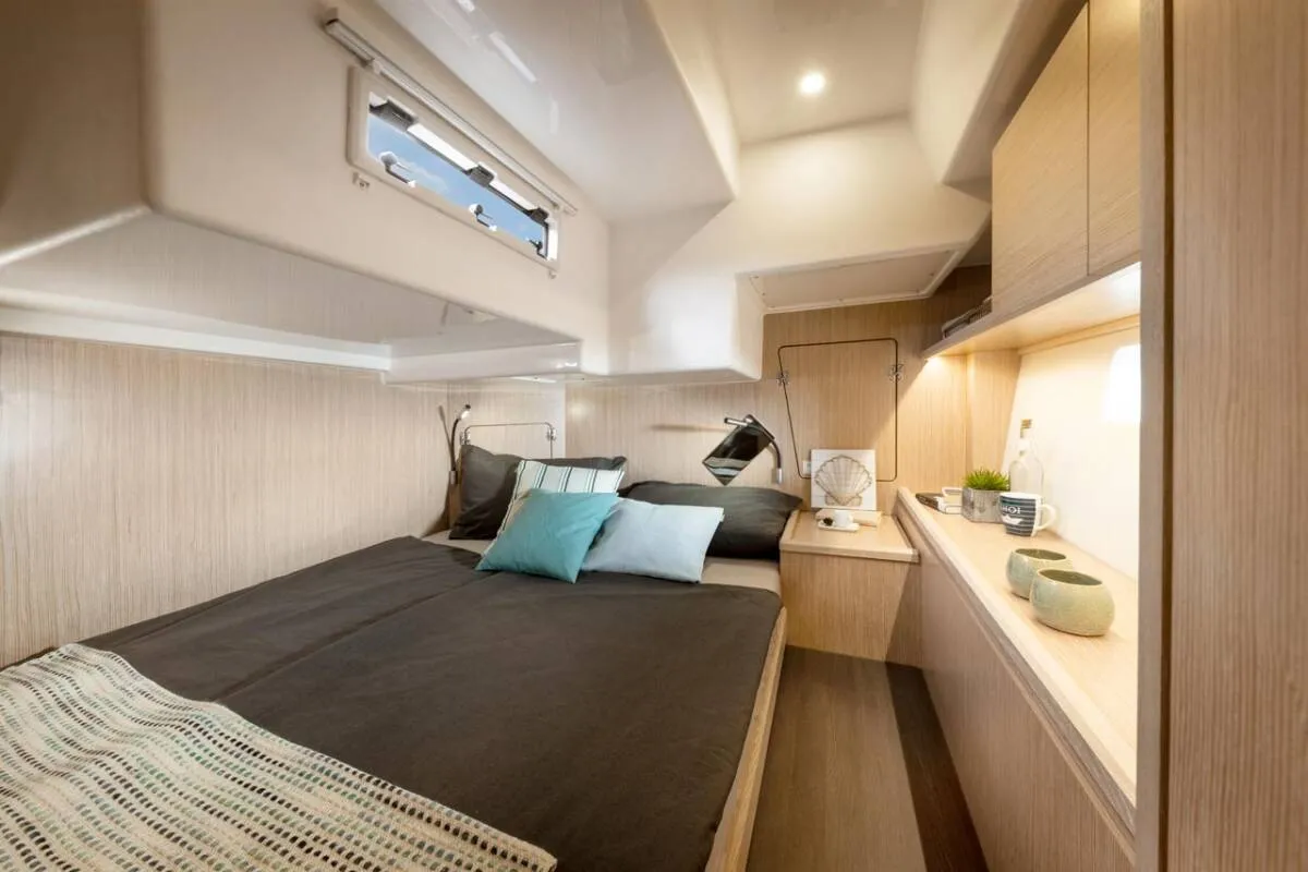 Cabin on Bavaria C50, a sailboat at Volos, Greece