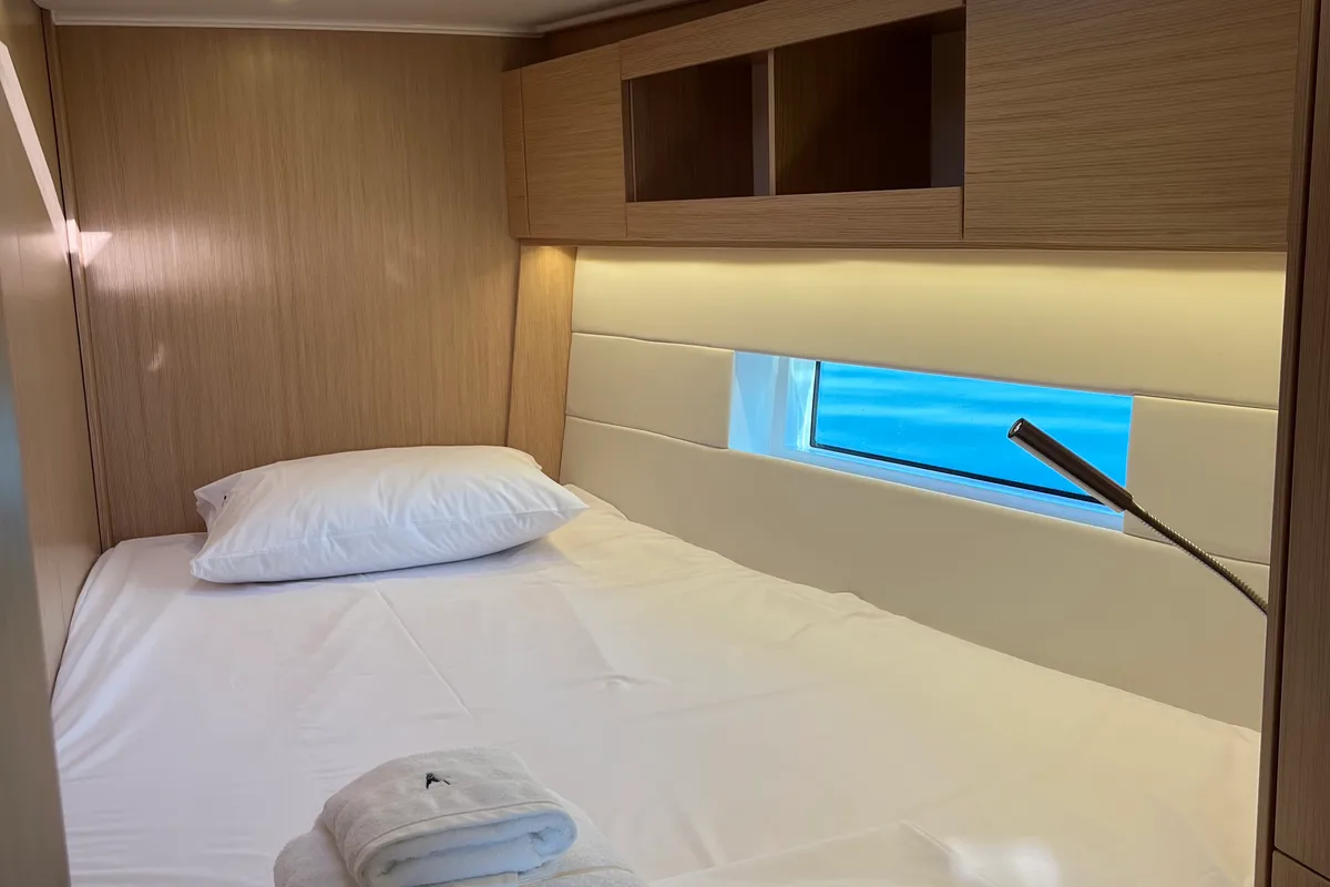 Cabin on Bavaria C50, a sailboat at Volos, Greece