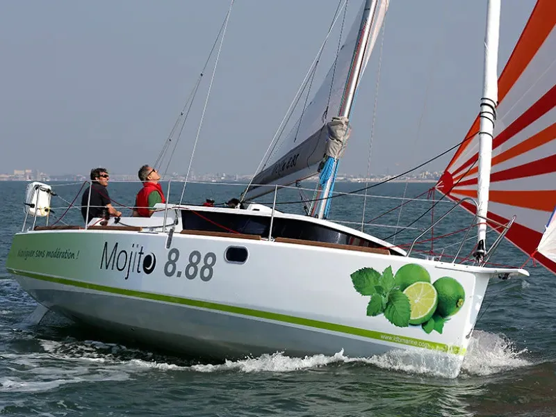 Exterior view of Aliex, a Gulet Mojito 888 sailboat at Kerners, France