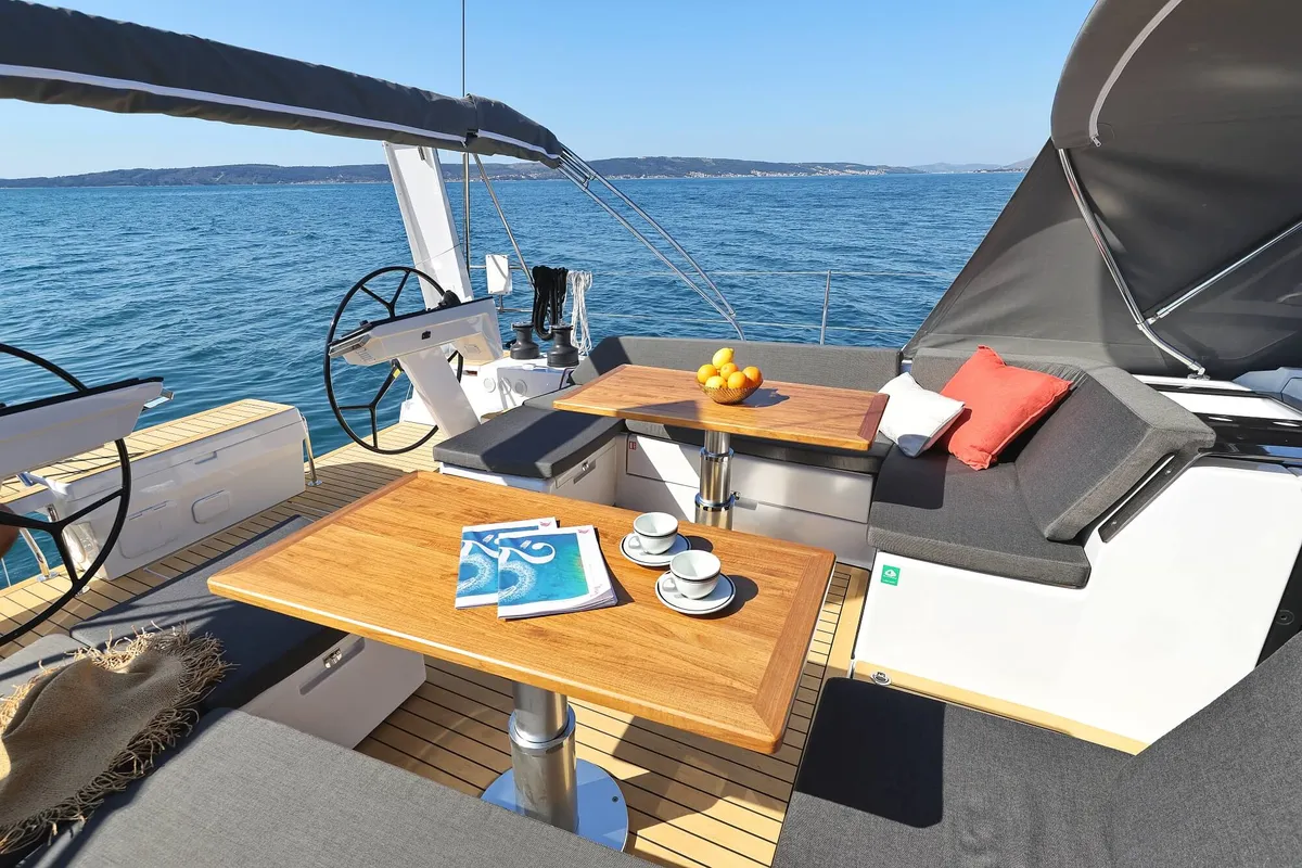 Illusion, a Hanse 510 sailboat at Općina Sukošan, Croatia