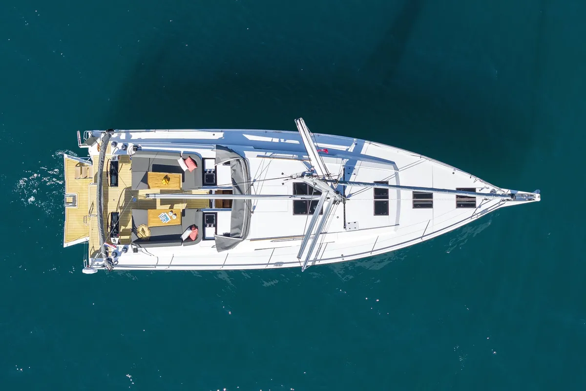 Illusion, a Hanse 510 sailboat at Općina Sukošan, Croatia