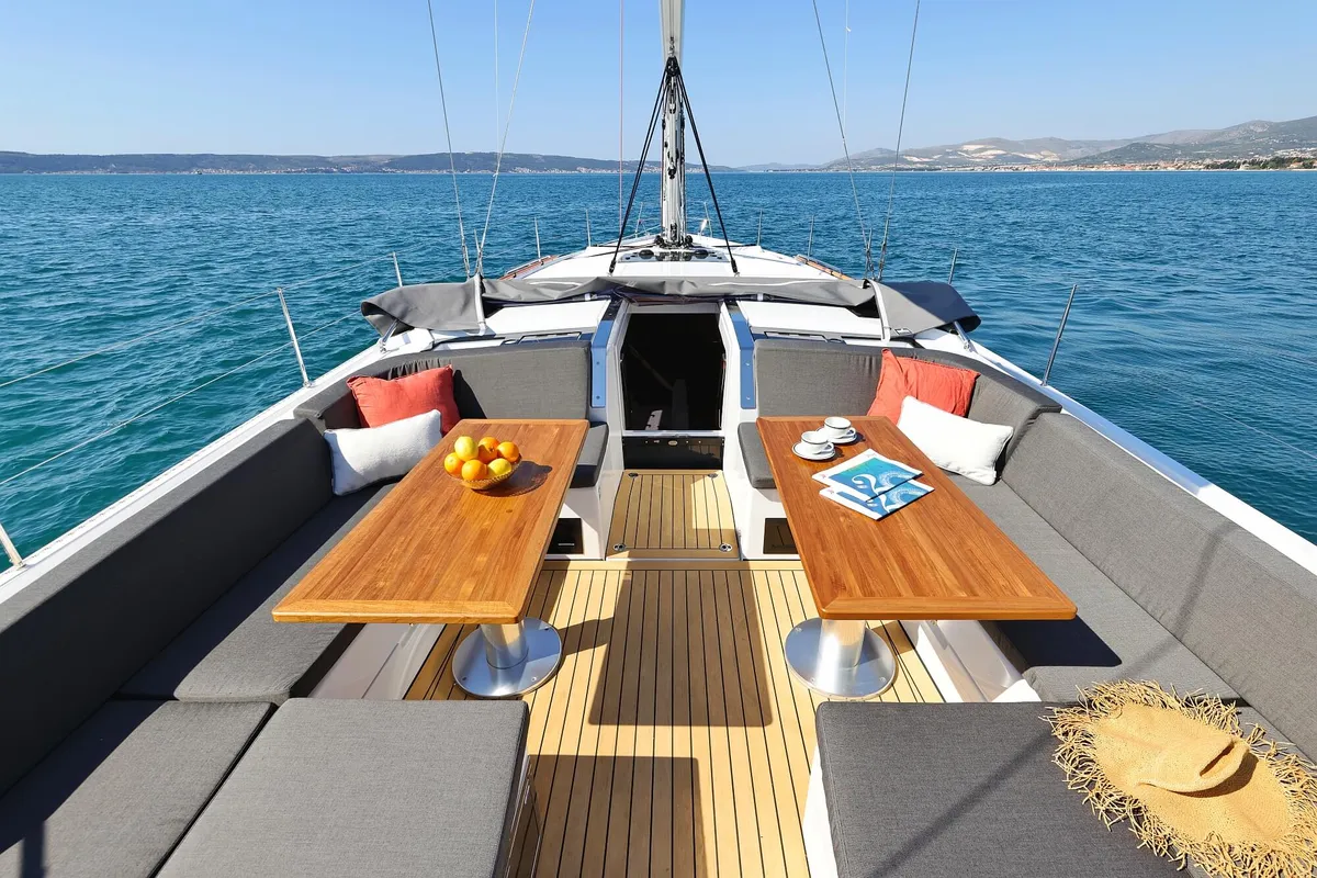 Illusion, a Hanse 510 sailboat at Općina Sukošan, Croatia
