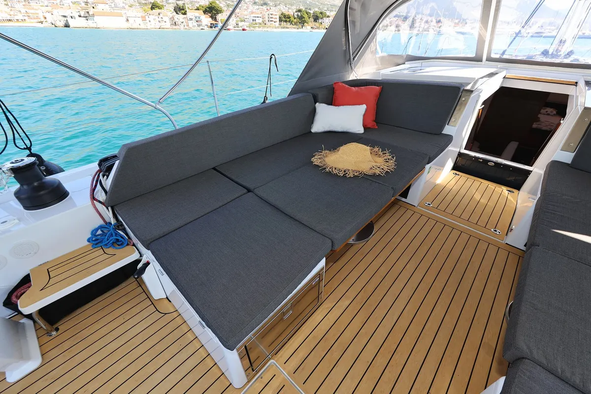 Illusion, a Hanse 510 sailboat at Općina Sukošan, Croatia