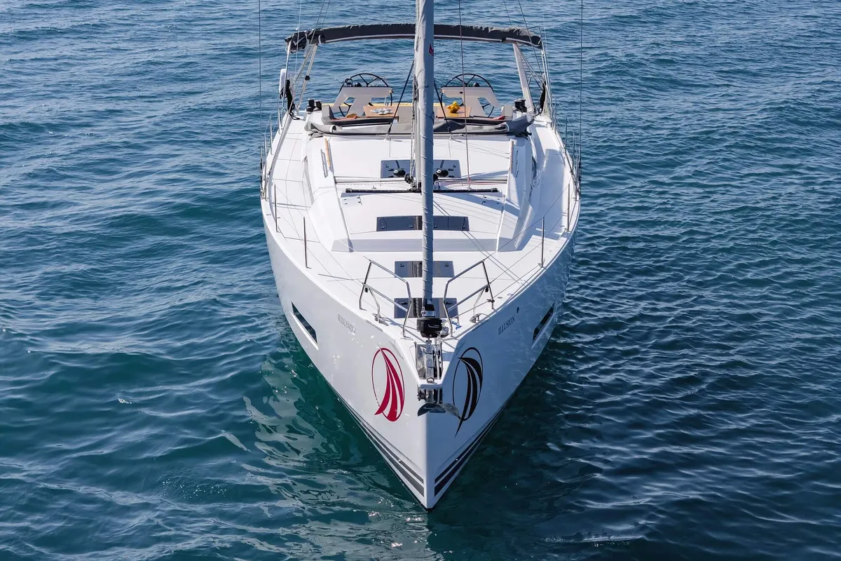 Illusion, a Hanse 510 sailboat at Općina Sukošan, Croatia
