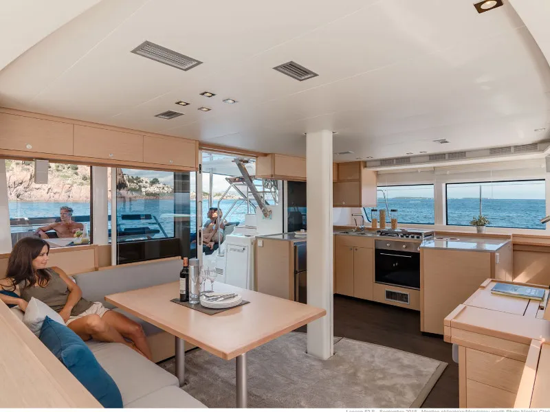 Fichissimo - Premium Line, a Lagoon 52F catamaran at Salerno, Italy