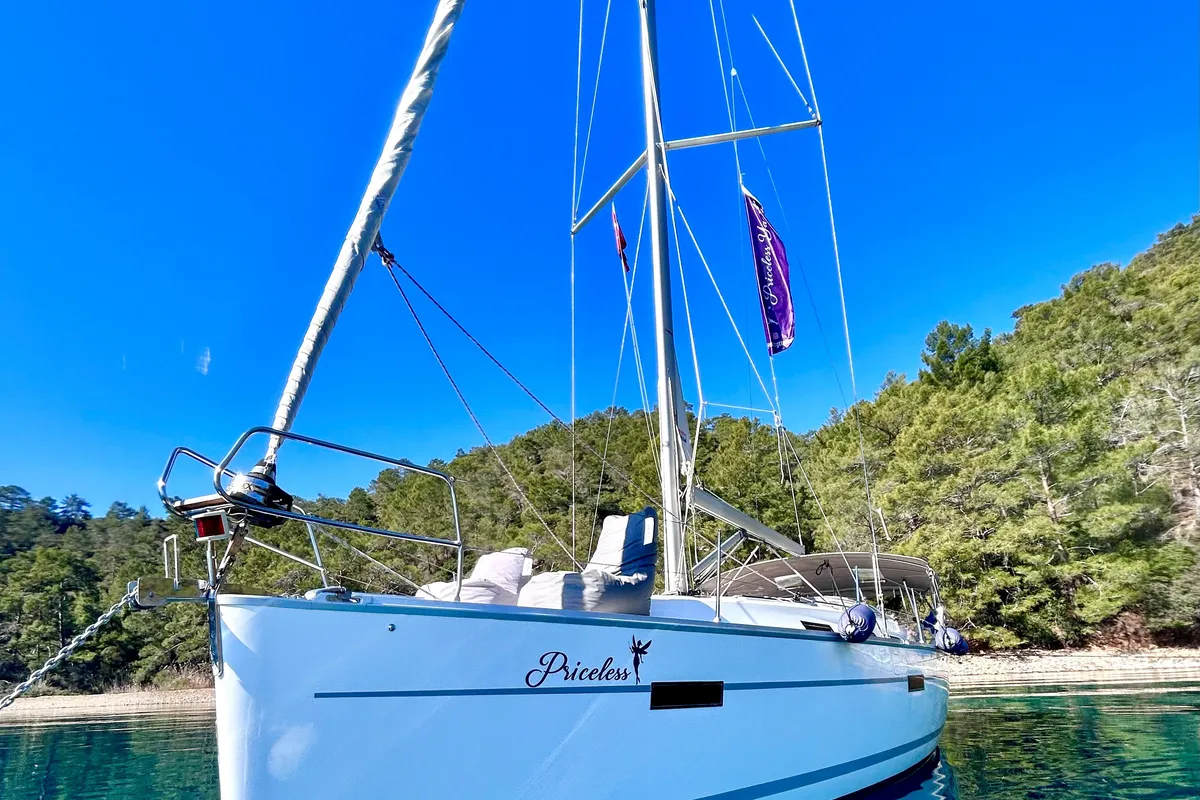 Priceless, a Bavaria Cruiser 40 sailboat at Fethiye, Turkey