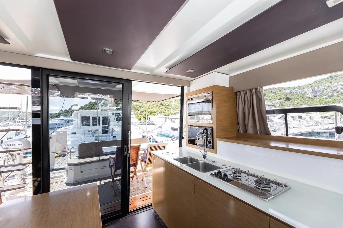 Dream Star, a Fountaine Pajot MY 37 catamaran at Primošten, Croatia