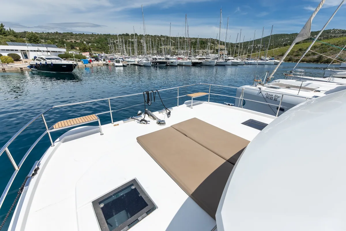 Dream Star, a Fountaine Pajot MY 37 catamaran at Primošten, Croatia