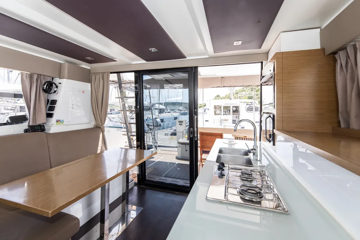 Dream Star, a Fountaine Pajot MY 37 catamaran at Primošten, Croatia