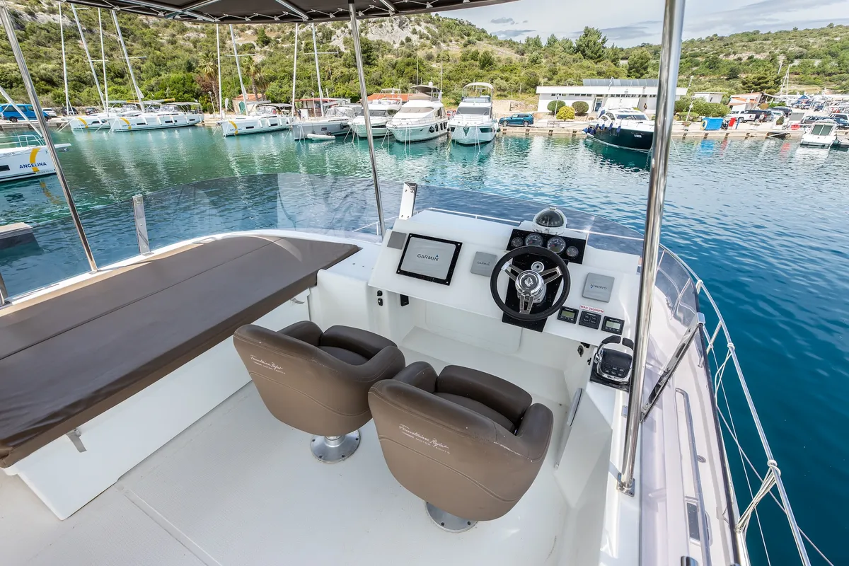 Dream Star, a Fountaine Pajot MY 37 catamaran at Primošten, Croatia