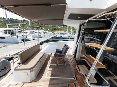 Dream Star, a Fountaine Pajot MY 37 catamaran at Primošten, Croatia