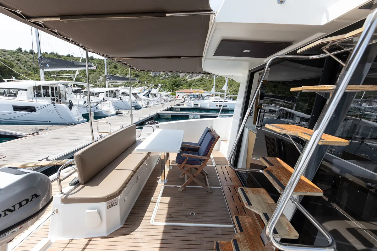 Dream Star, a Fountaine Pajot MY 37 catamaran at Primošten, Croatia