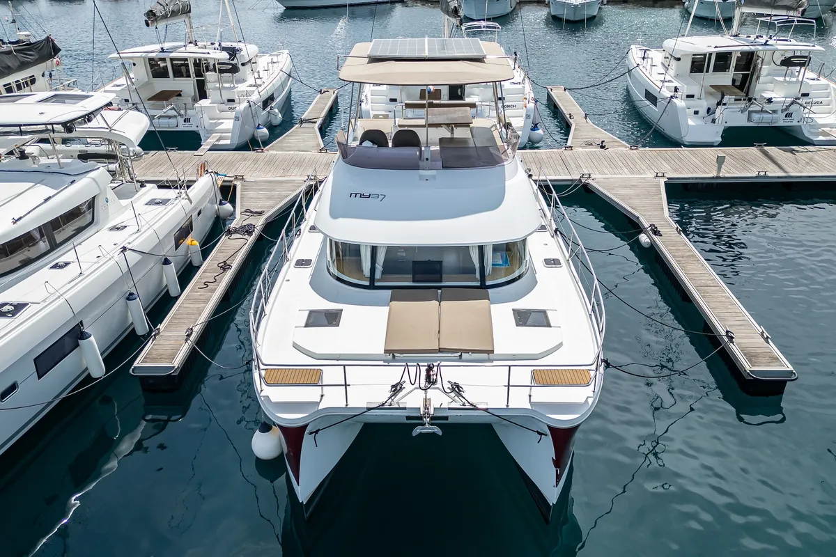 Dream Star, a Fountaine Pajot MY 37 catamaran at Primošten, Croatia