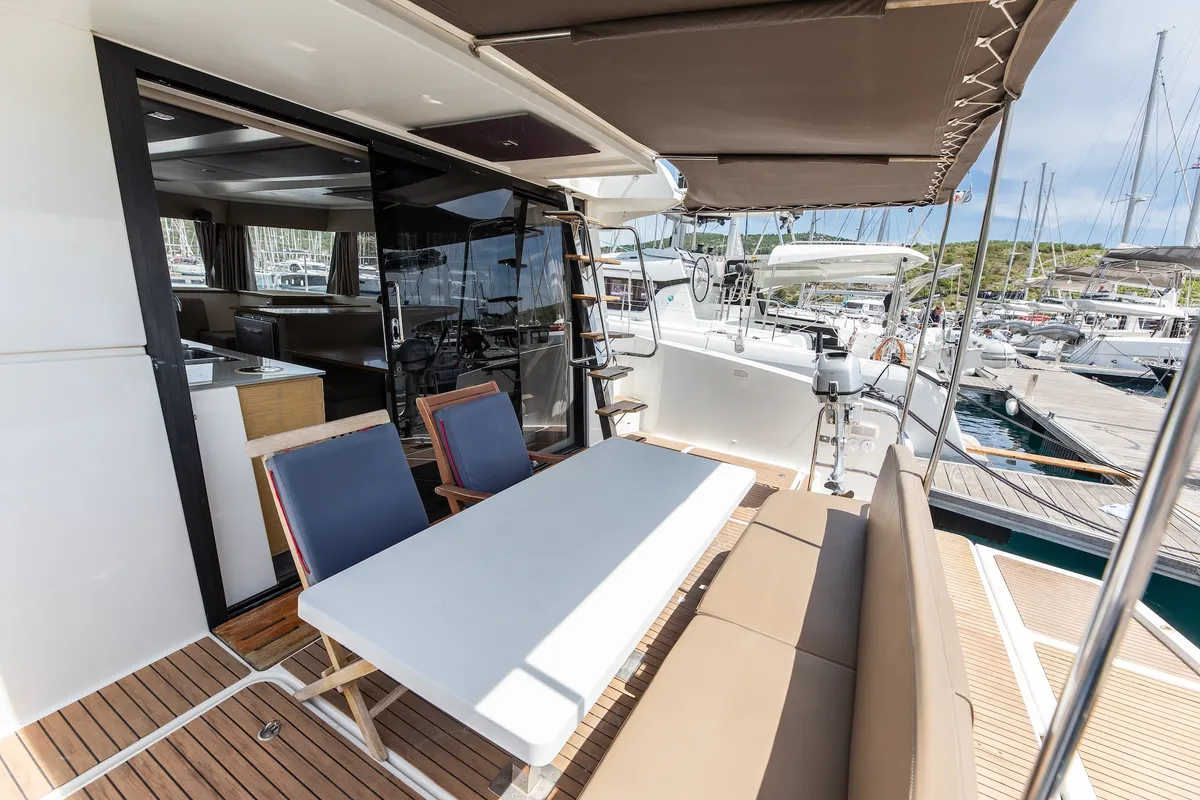 Dream Star, a Fountaine Pajot MY 37 catamaran at Primošten, Croatia