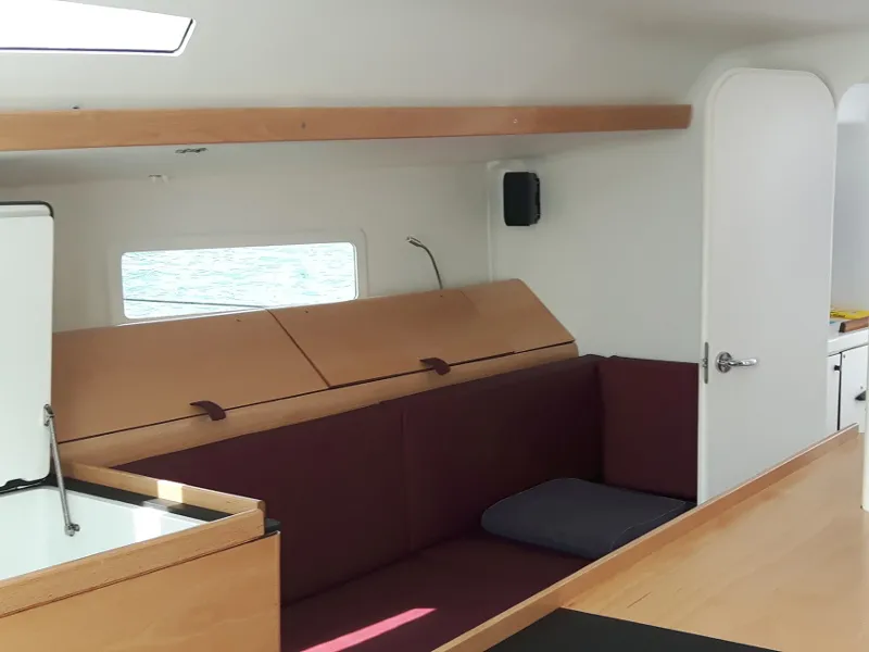 Salon of Purple Rain, a Pogo 12.5 sailboat at Alameda, United States