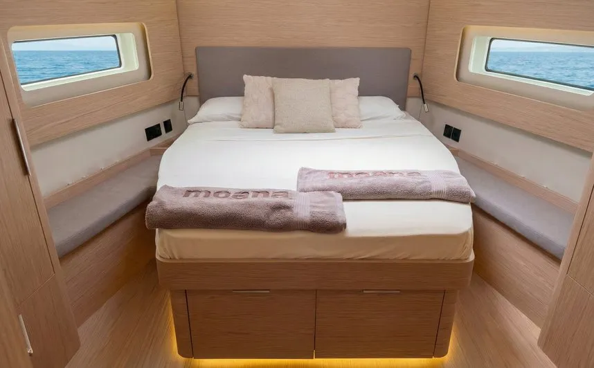 Moana, a Beneteau First 53 sailboat at Ibiza, Spain