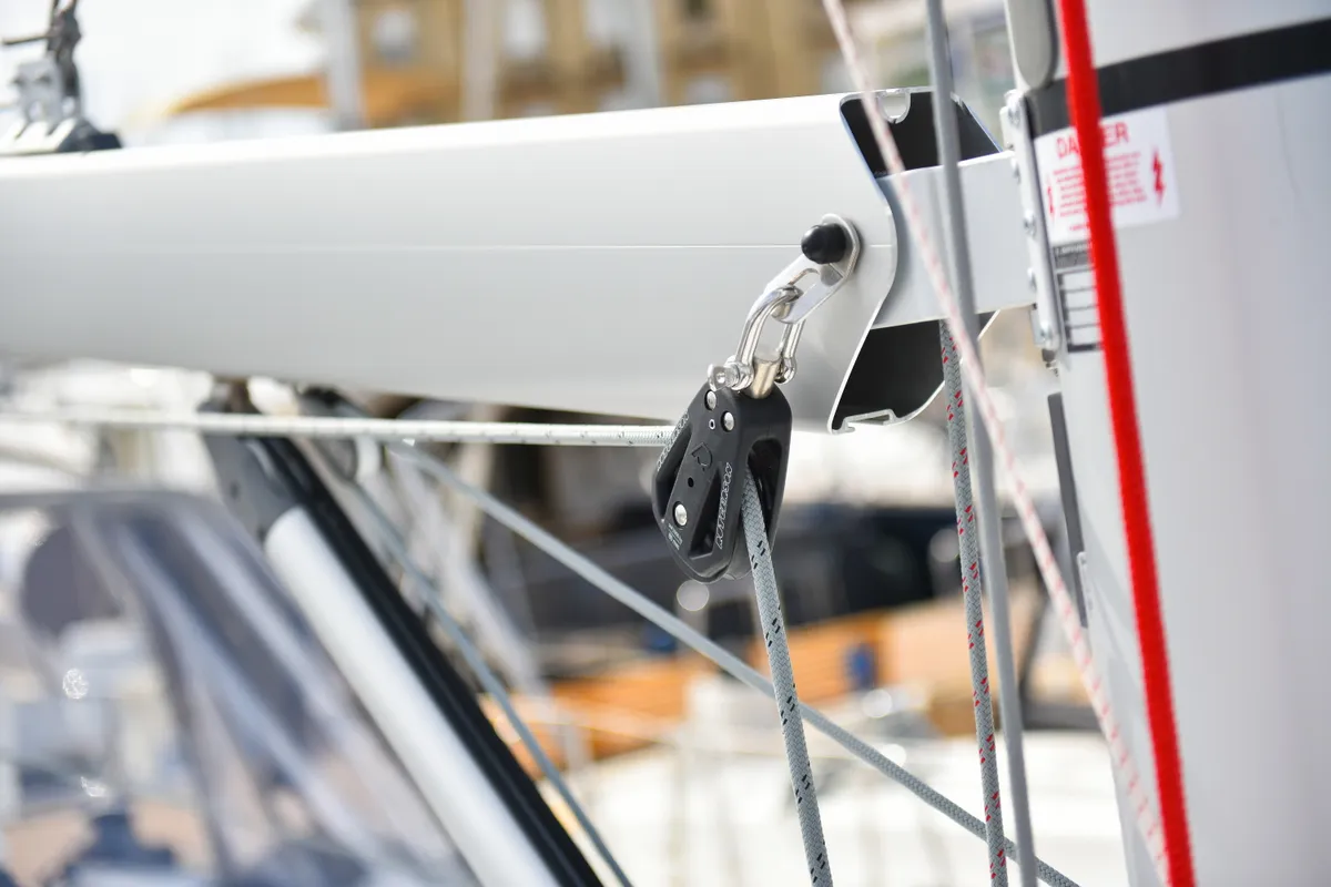 Eylin, a Beneteau Oceanis 40.1 sailboat at Zadar, Croatia