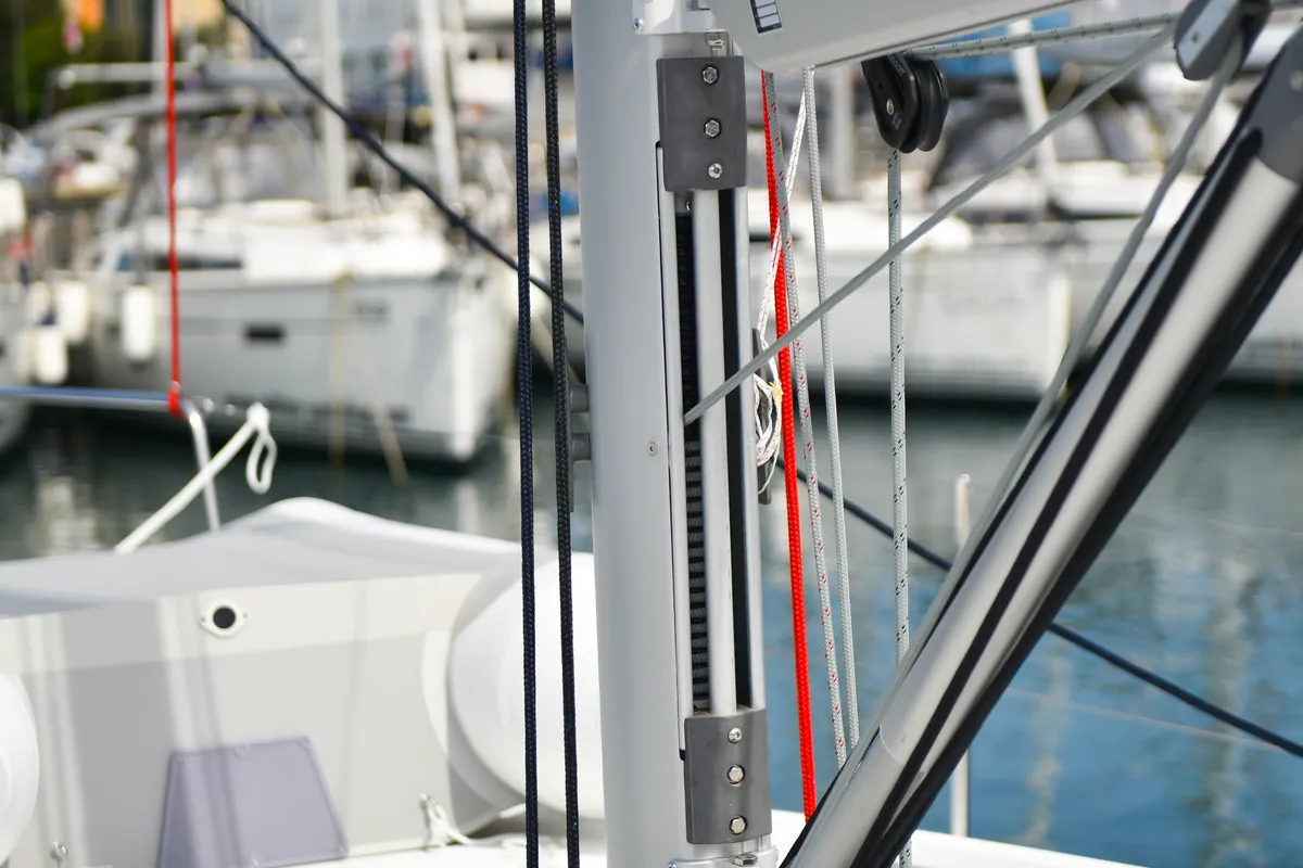 Eylin, a Beneteau Oceanis 40.1 sailboat at Zadar, Croatia