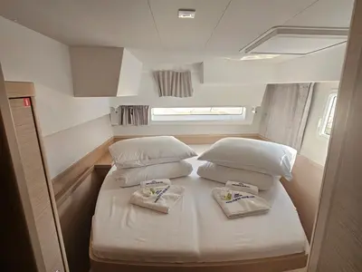 Cabin on Azzuro, a Lagoon 42 catamaran at Grad Biograd na Moru, Croatia