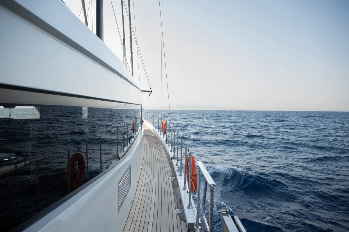 Sureyya, a Motor sailer sailboat at Bodrum, Turkey