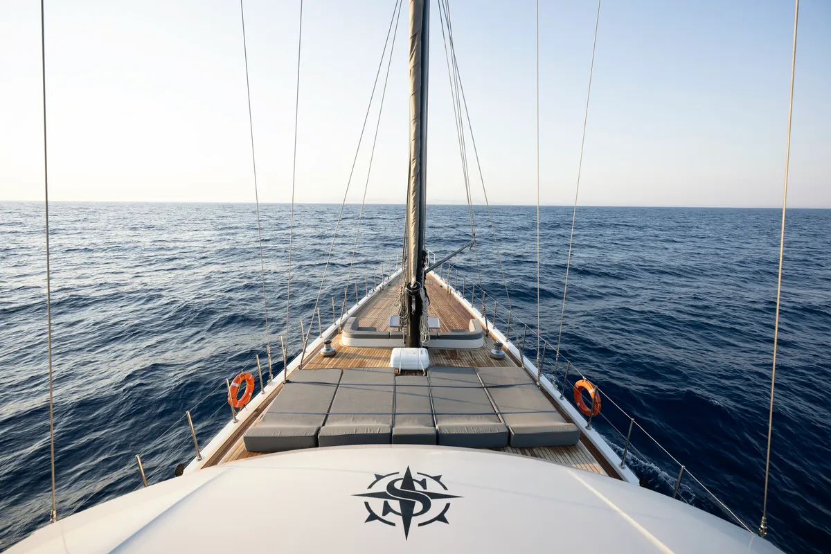 Sureyya, a Motor sailer sailboat at Bodrum, Turkey