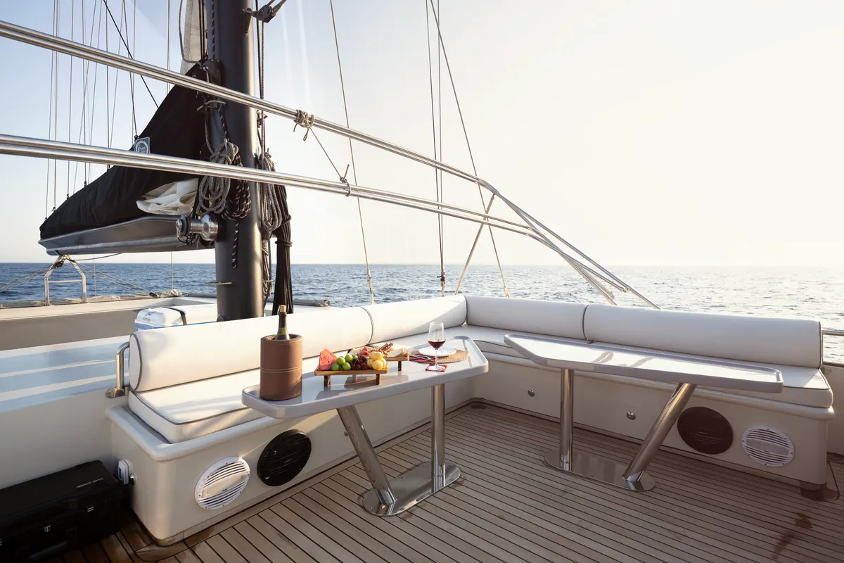 Sureyya, a Motor sailer sailboat at Bodrum, Turkey