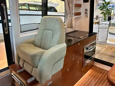 Galley of DALMATIA, a Nimbus 305 Coupe motorboat at Split, Croatia