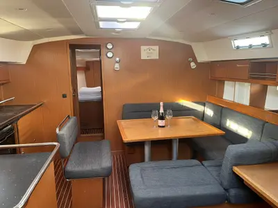 Salon of Grego, a Bavaria Cruiser 45 sailboat at Općina Sukošan, Croatia