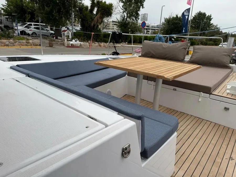 Bali 5.2 - 6 + 2 cab., a catamaran at Agios Stefanos, Greece