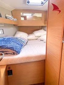 Cabin on Blue Note, a Dufour 390 GL sailboat at Plan-d'Aups-Sainte-Baume, France