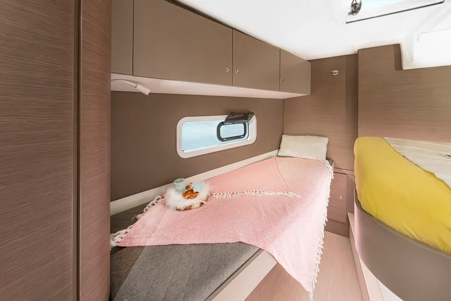 Cabin on Windermere, a Bali Catspace catamaran at Road Town, British Virgin Islands